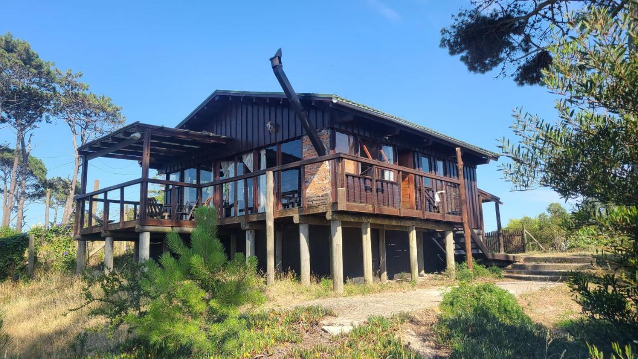 Cabana En La Playa. Ventanales Y Terraza Al Mar Salinas Exterior foto