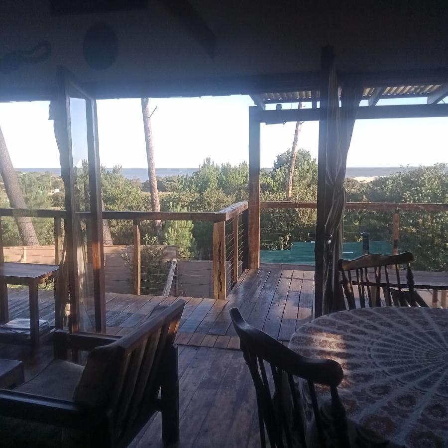 Cabana En La Playa. Ventanales Y Terraza Al Mar Salinas Exterior foto